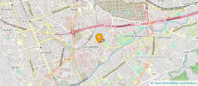 localisation de l'entreprise FACETTE à MARSEILLE