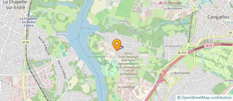localisation de l'entreprise FACEYOURSELF  NANTES