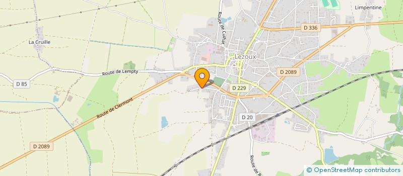 localisation de l'entreprise FACH  LEZOUX