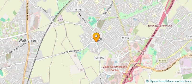 localisation de l'entreprise FACHES THUMESNIL TRANSACTION à FACHES-THUMESNIL