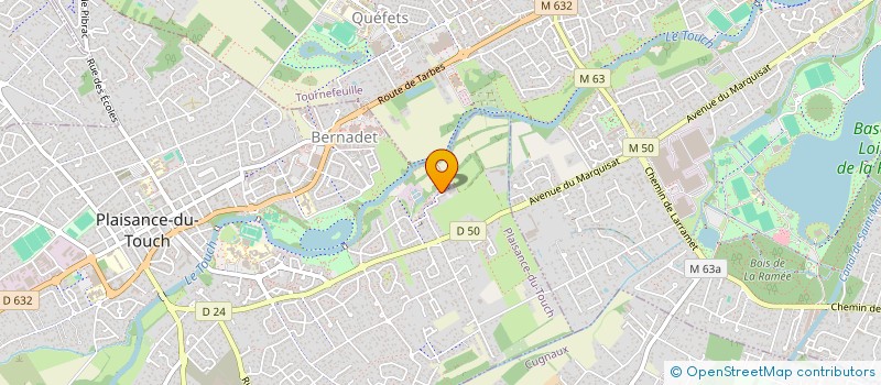 localisation de l'entreprise FACI.B ETANCHEITE  PLAISANCE-DU-TOUCH