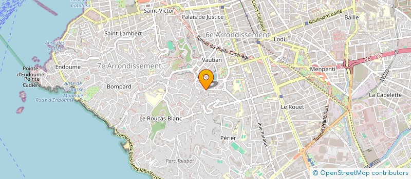 localisation de l'entreprise FACI FUTUR à MARSEILLE