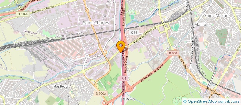 localisation de l'entreprise FACILEBOX  PERPIGNAN