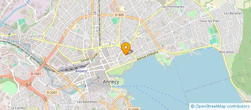 localisation de l'entreprise FACILIT'AGE à ANNECY