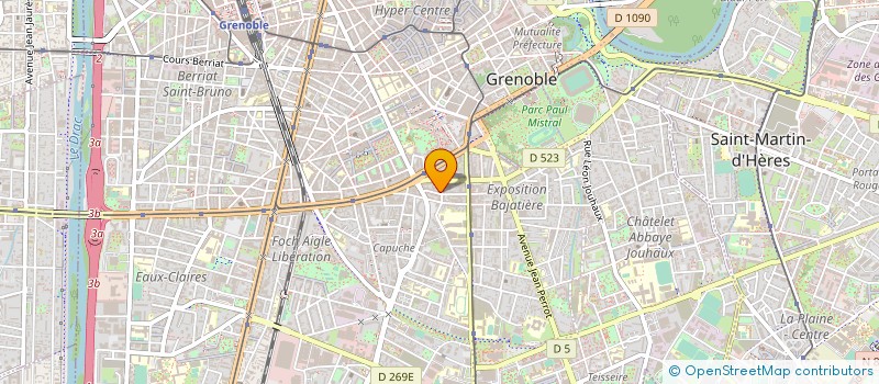localisation de l'entreprise FACILIT'HABITAT  GRENOBLE