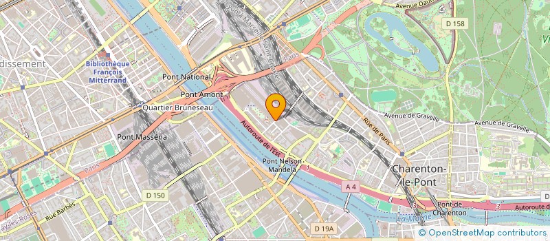 localisation de l'entreprise FACILIT'RAIL FRANCE à PARIS
