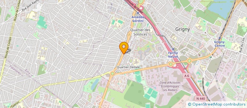 localisation de l'entreprise FACILITATEURS EN TRAVAUX IMMOBILIERS 91 à JUVISY-SUR-ORGE