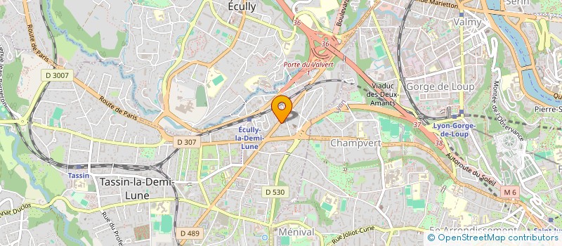 localisation de l'entreprise FACILITATIS SYNDIC  TASSIN-LA-DEMI-LUNE