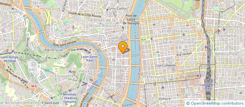 localisation de l'entreprise FACILITIES COM à LYON
