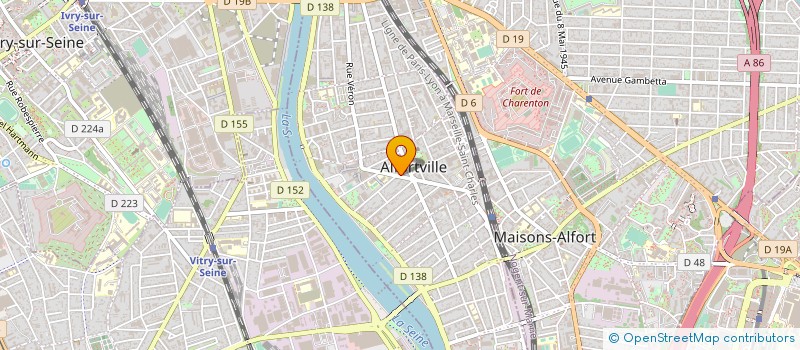 localisation de l'entreprise FACILITIES SERVICES à ALFORTVILLE