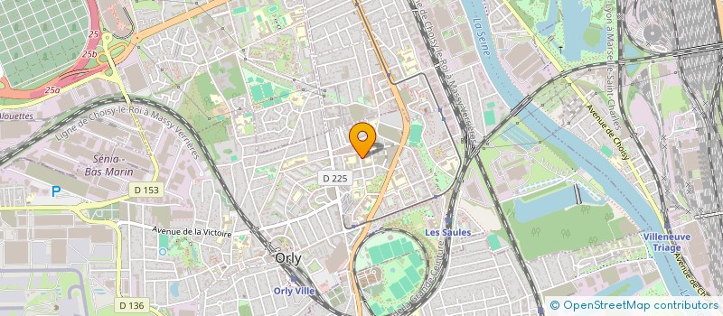 localisation de l'entreprise FACILITIES SERVICES  ORLY