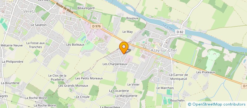 localisation de l'entreprise FACILITY MAINTENANCE à AZAY-SUR-CHER