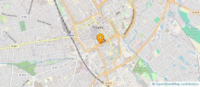 localisation de l'entreprise FACILITY OFFICE  TROYES