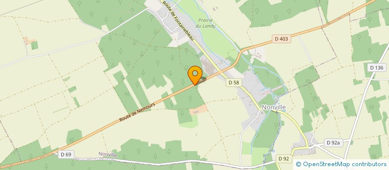 localisation de l'entreprise FACILITY RESEARCH  NONVILLE