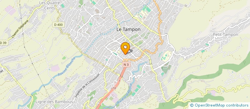 localisation de l'entreprise FACILITY RUN SERVICES  LE TAMPON