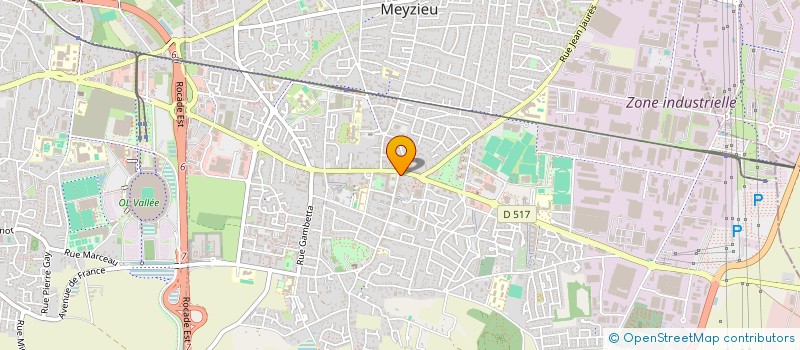 localisation de l'entreprise FACILITY SERVICES GROUPE à MEYZIEU
