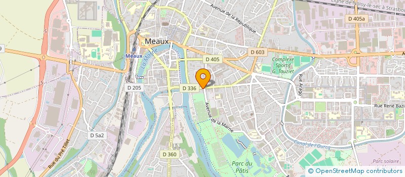 localisation de l'entreprise FACILITYCAR à MEAUX