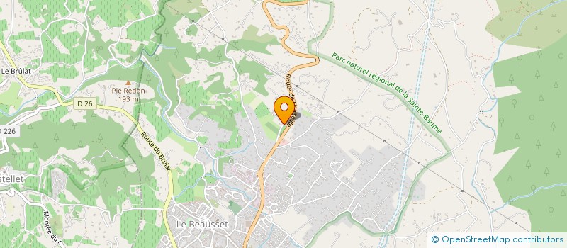 localisation de l'entreprise FACILO IMMO  LE BEAUSSET