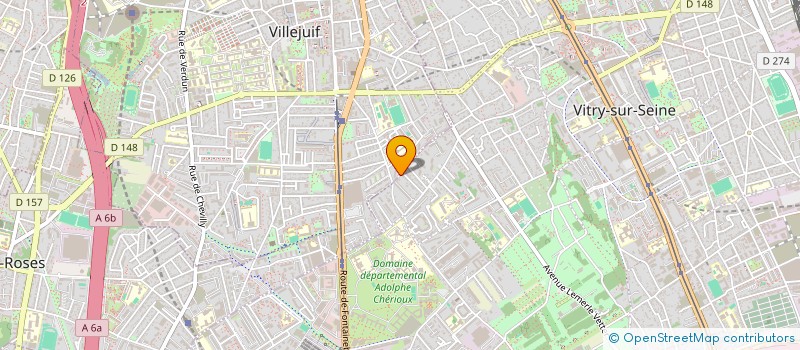 localisation de l'entreprise FACILOGE à VITRY-SUR-SEINE