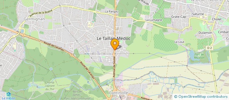 localisation de l'entreprise FACILY VIE à LE TAILLAN-MEDOC