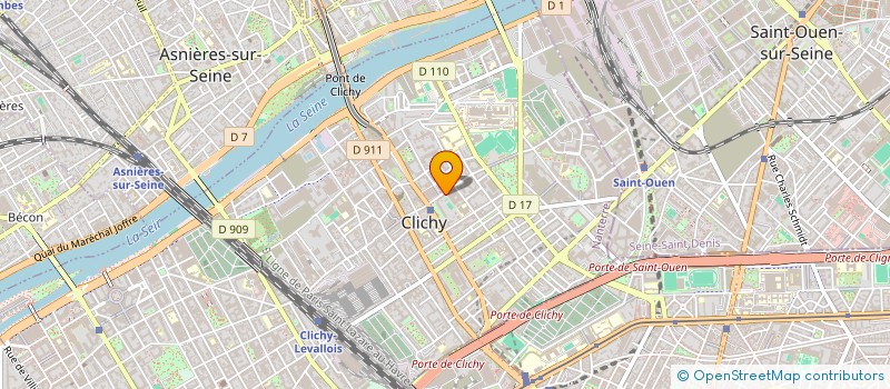 localisation de l'entreprise FACILY-VTC à CLICHY