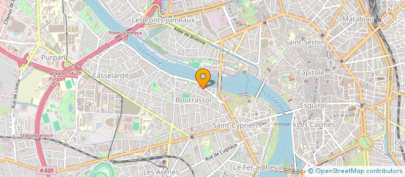 localisation de l'entreprise FACIM AMENAGEMENT  TOULOUSE