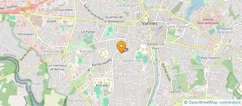 localisation de l'entreprise FACIREA à VANNES