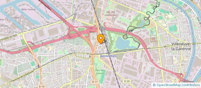 localisation de l'entreprise FACIT SA  GENNEVILLIERS