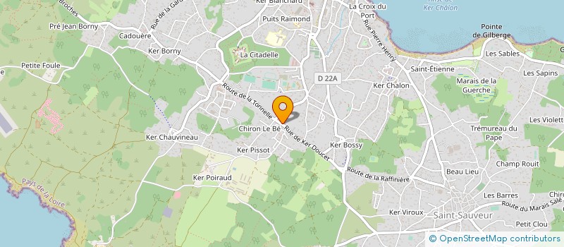 localisation de l'entreprise FACK  L'ILE-D'YEU