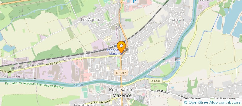 localisation de l'entreprise FACK  PONT-SAINTE-MAXENCE