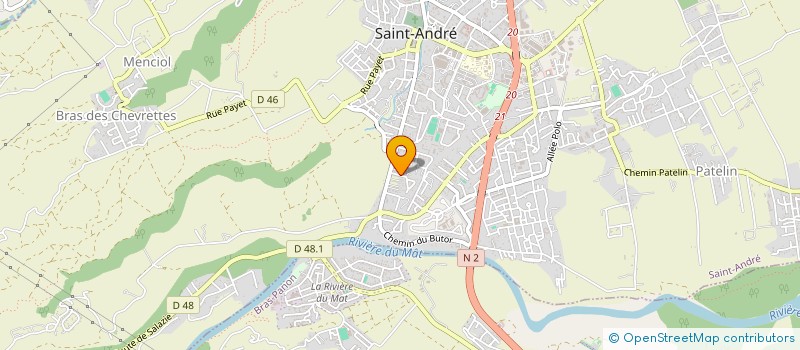 localisation de l'entreprise FACLAIRE à SAINT-ANDRE