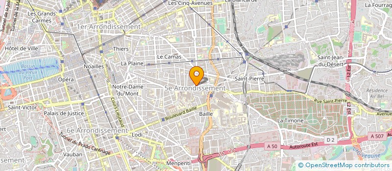 localisation de l'entreprise FACLAM.NET SOC DE NETTOYAGE INDUSTRIEL à MARSEILLE