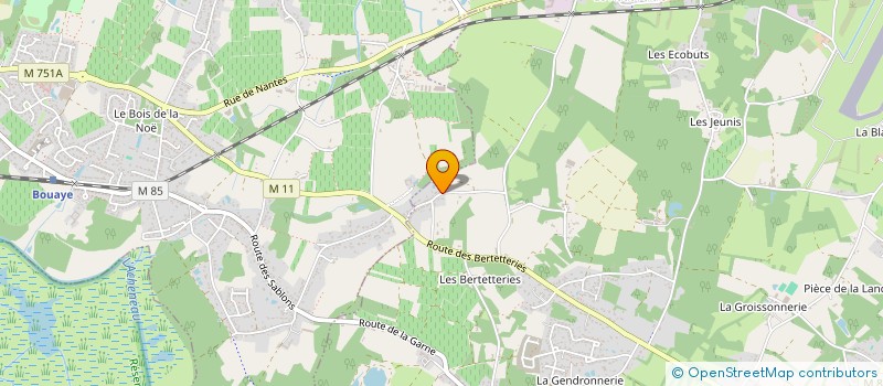 localisation de l'entreprise FACLEME  SAINT-AIGNAN-GRANDLIEU