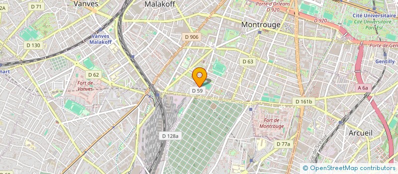 localisation de l'entreprise FACLER à MONTROUGE