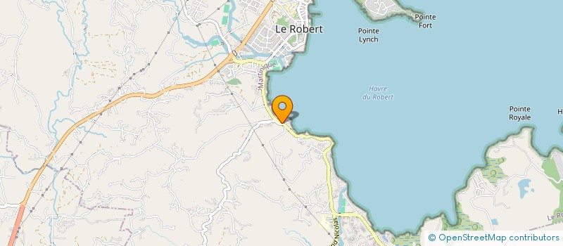 localisation de l'entreprise FACLO  LE ROBERT