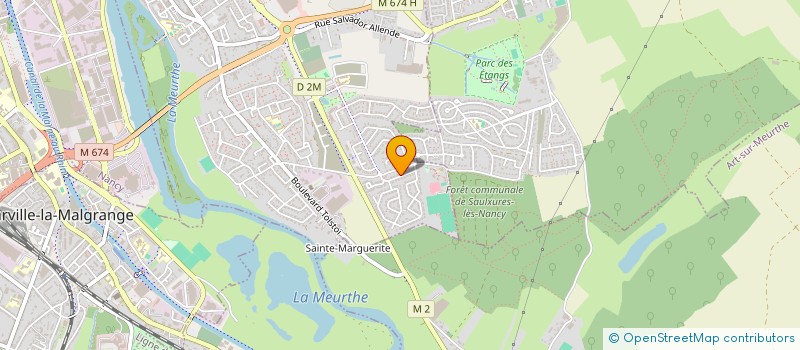 localisation de l'entreprise FACMT  TOMBLAINE