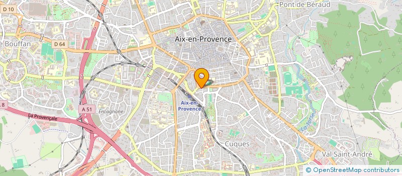 localisation de l'entreprise FACO à AIX-EN-PROVENCE