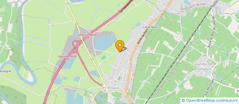 localisation de l'entreprise FACO  LES BILLAUX