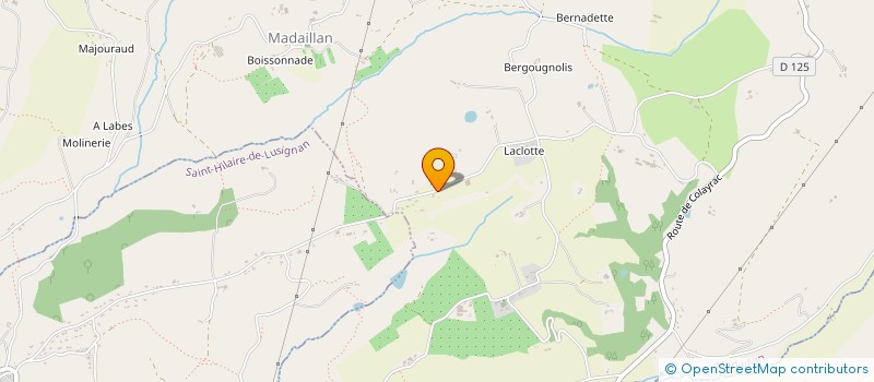 localisation de l'entreprise FACO  MADAILLAN