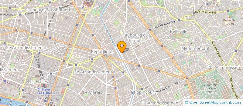 localisation de l'entreprise FACOB  PARIS