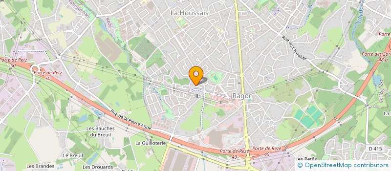 localisation de l'entreprise FACOBLY PROPRETE à REZE