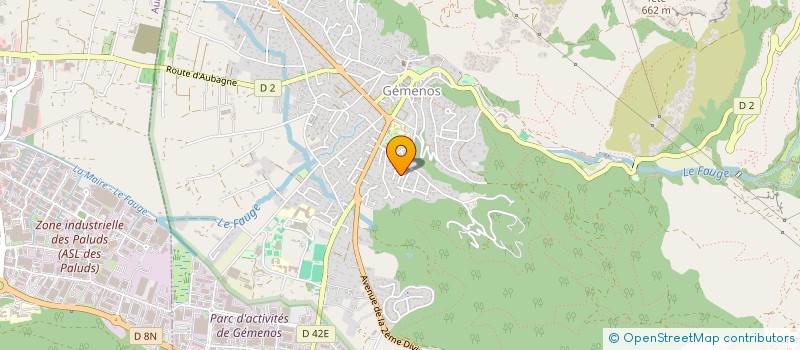 localisation de l'entreprise FACOM  GEMENOS