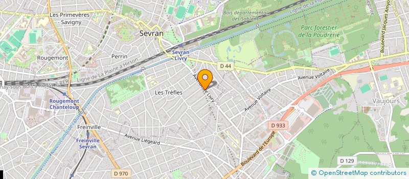 localisation de l'entreprise FACON DE MATERIAUX FRANCAISE à SEVRAN