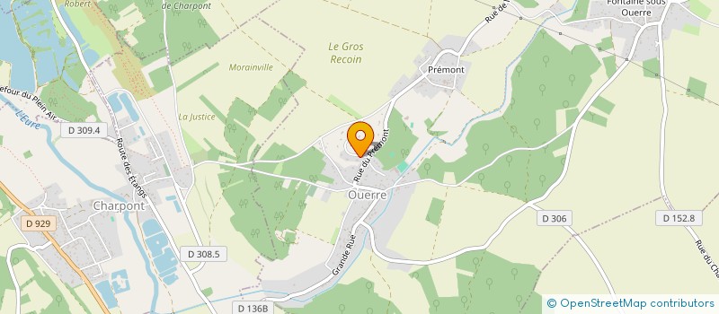 localisation de l'entreprise FACON HOUDAN à OUERRE