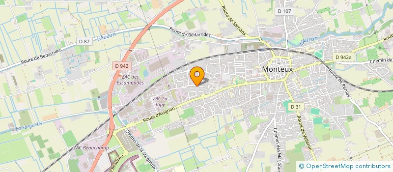 localisation de l'entreprise FACON INTERIEURE  CHEVAL-BLANC