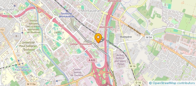 localisation de l'entreprise FACON METAL à TOULOUSE