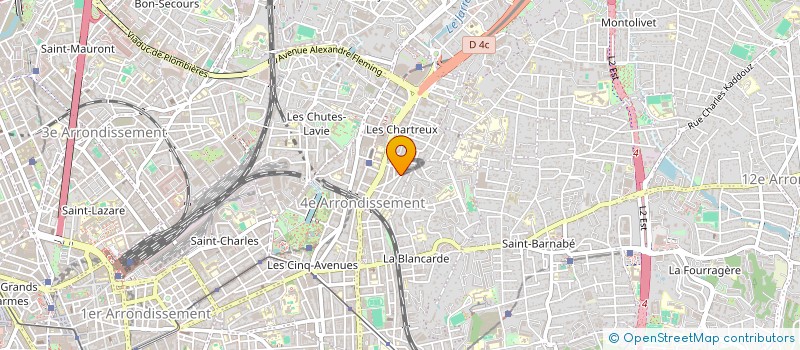 localisation de l'entreprise FACONNABLE ETOILE à MARSEILLE