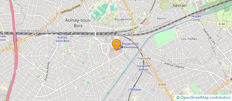 localisation de l'entreprise FACONNAGE BALBIS à AULNAY-SOUS-BOIS