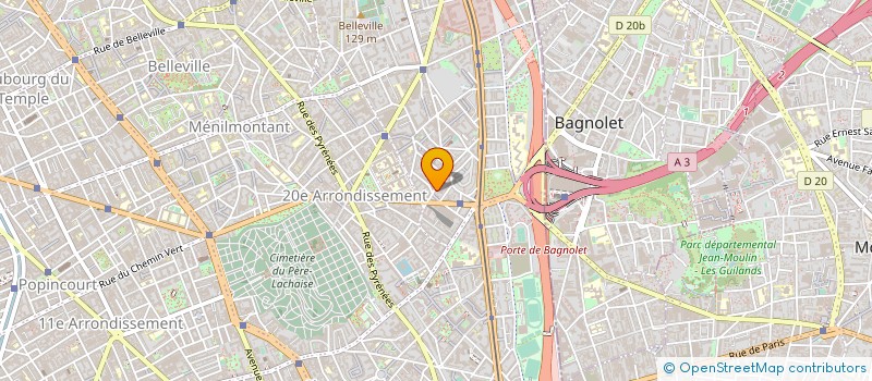 localisation de l'entreprise FACONNAGE BASTILLE  PARIS