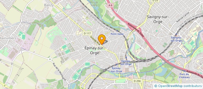 localisation de l'entreprise FACONNAGE DE L'ORGE  EPINAY-SUR-ORGE